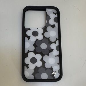 Wildflower Limited Edition Black and White Floral Phone Case